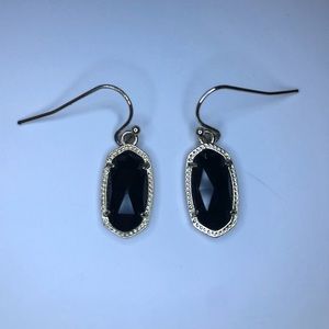 Black Kendra Scott Lee Earrings